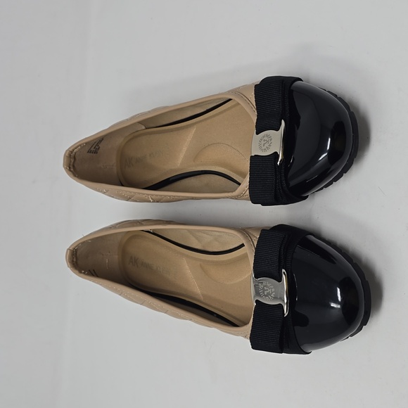 Anne Klein Gianna Cap Toe Quielted Ballet  Flats Size 8 - Picture 2 of 7